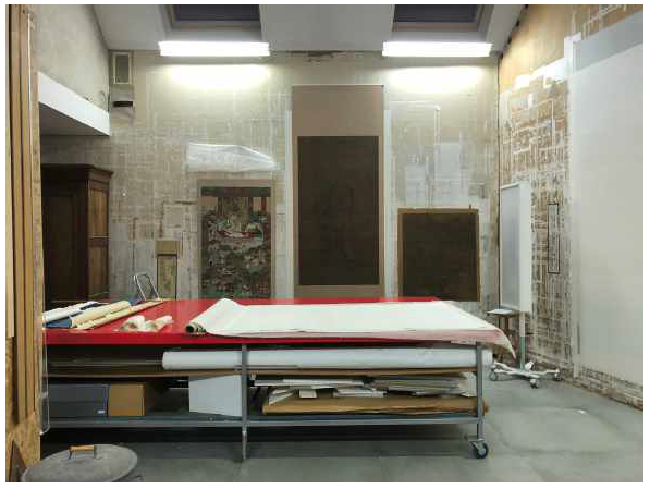 法國實習機構 Camille Schmitt, Asinari art restoration studio