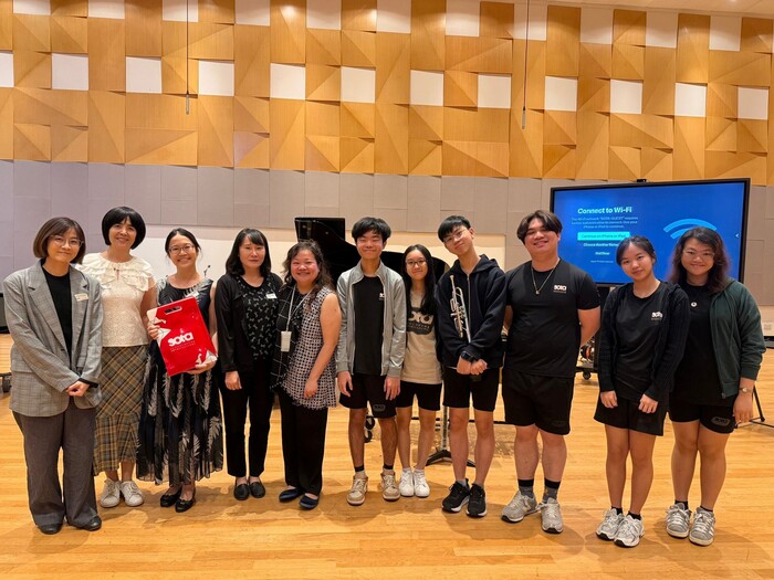 SOTA學校參訪本校教師大合照