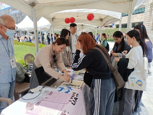 國際事務處韓國漢陽大學參展