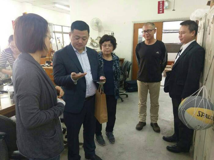 全球領導大學校長參訪材創系金工組