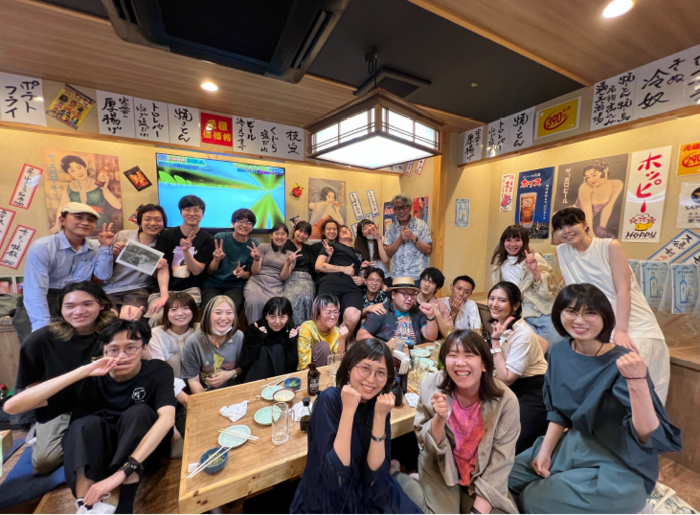 與日本東京藝術大學同學們的交流餐會