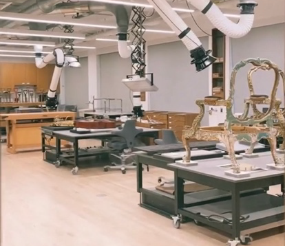 波士頓 MFA美術館 家具修復部門