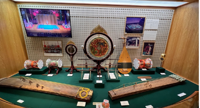 浜松市樂器博物館展⽰之雅樂樂器
