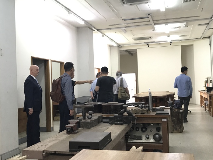 馬來西亞雙威大學參訪本校材創系木工組