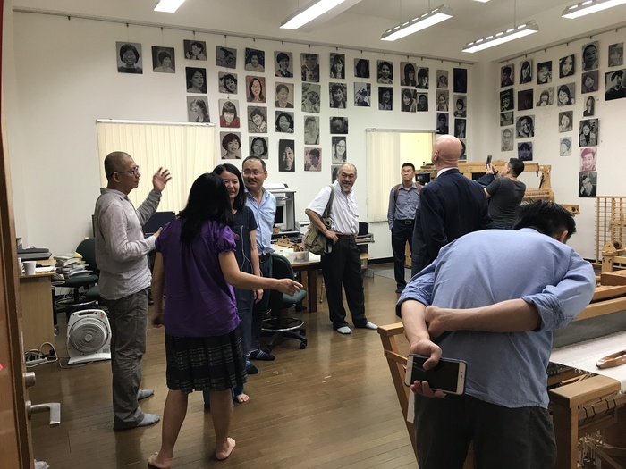 馬來西亞雙威大學參訪本校材創系木質工作室